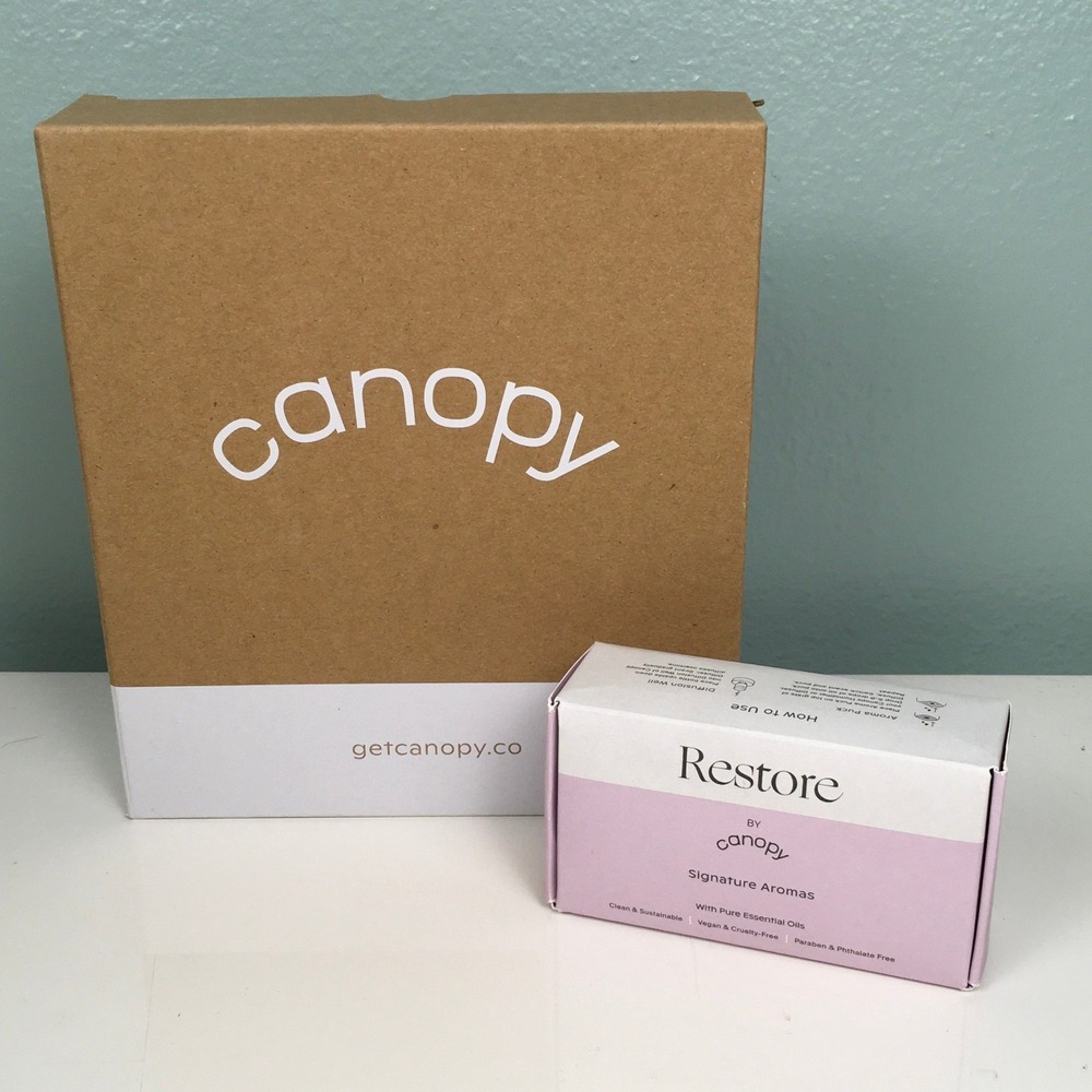 Canopy Replacement Humidifier Filter and Restore Essential Oils Kit NIB